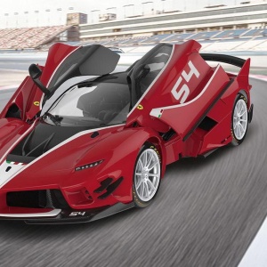 Mașină cu telecomandă Rastar Ferrari FXX K Evo, roșu, 1:14, 35x14.6x8cm - Img 5