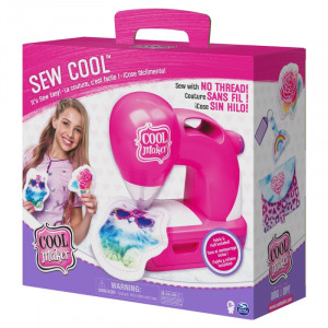 Masina de Cusut,Cool Maker cu 5 Proiecte Trendy si Tesatura