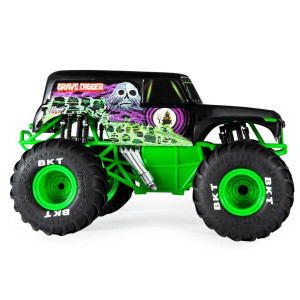 Masinuta cu Telecomanda Monster Jam- Freestyle Force Grave Digger 1:15 - Img 4