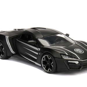 MASINUTA MARVEL AVENGERS LYKAN HYPERSPORT BLACK PANTHER SCARA 1 LA 24 - Img 9
