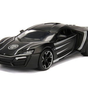 MASINUTA MARVEL AVENGERS LYKAN HYPERSPORT BLACK PANTHER SCARA 1 LA 24 - Img 6