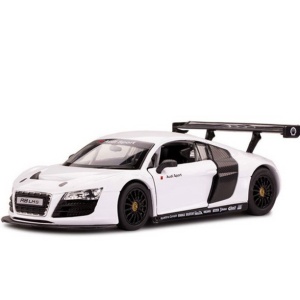 MASINUTA METALICA AUDI R8 ALB SCARA 1 LA 24 - Img 9