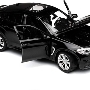 MASINUTA METALICA BMW X6M NEGRU SCARA 1 LA 24 - Img 3