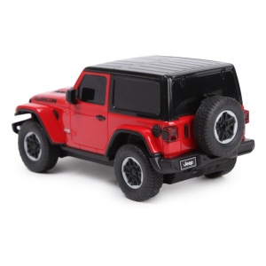 Masinuta Rastar RC - Jeep Wrangler Rubicon, rosu 1:24  - Img 4