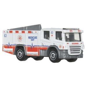 MATCHBOX SET 5 MASINUTE METALICE RESCUE EMT SCARA 1 LA 64 - Img 6