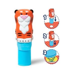 MELISSA AND DOUG SET DE JOACA AUTOCOLANTE SI STAMPILA REINCARCABILA TIGRU - Img 8
