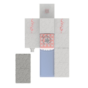 MINECRAFT CRAFT A BLOCK FIGURINA MOOSHROOM 8CM - Img 4