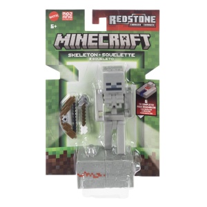 MINECRAFT CRAFT A BLOCK FIGURINA SKELETON 8CM - Img 2
