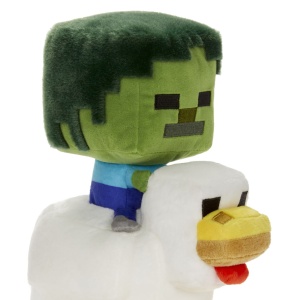 MINECRAFT FIGURINA DE PLUS CHICKEN JOCKEY 20CM - Img 6