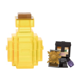 MINECRAFT MINI MODE SET EXPLORARE MINIERA PREPARAREA POTIUNILOR GALBEN - Img 3
