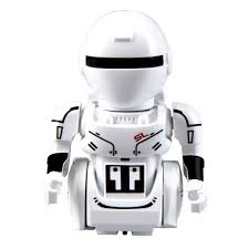 Mini Robot, Silverlit, Op One, 3+, Alb/Negru  - Img 2