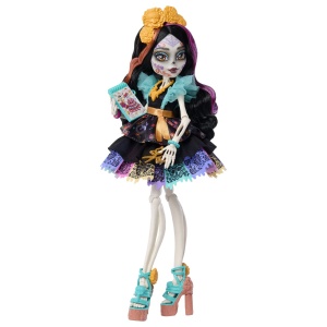 MONSTER HIGH PAPUSA SKELITA CALAVERAS CU ACCESORII - Img 6