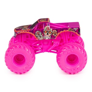 MONSTER JAM MASINUTA METALICA CALAVERA SCARA 1 LA 64 - Img 4