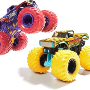 MONSTER JAM SET 2 MASINUTE METALICE THE SENTINELS VS WOLVERINE SCARA 1 LA 65 - Img 3