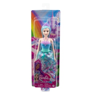 Papusa Barbie Dreamtopia, Printesa cu Par Albastru - Img 2