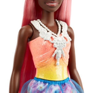 Papusa Barbie Dreamtopia, Printesa cu Tinuta Curcubeu - Img 5