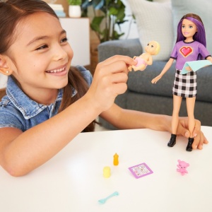 Papusa Barbie Skipper You Can Be Anything, Babysitter - Img 3