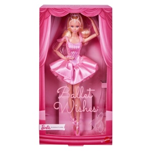 Papusa Colectionabila Barbie Ballet Wishes, Balerina