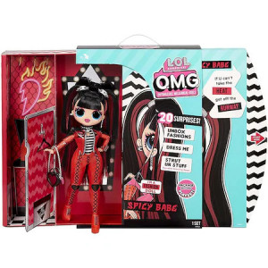 Papusa L.O.L. Surprise!, O.M.G. Spicy Babe cu 20 surprize, seria 4 - Img 2