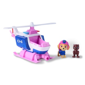 PATRULA CATELUSILOR CAUTARE SI SALVARE SET FIGURINA SKYE SI VEHICUL ELICOPTER - Img 3