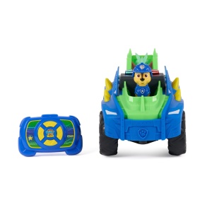 PATRULA CATELUSILOR FILMUL CU DINOZAURI SET VEHICUL DINO RC CU TELECOMANDA FIGURINA CHASE SI ACCESORII - Img 9