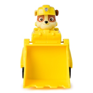 PATRULA CATELUSILOR SET VEHICUL DE BAZA BULDOZER SI FIGURINA RUBBLE - Img 6
