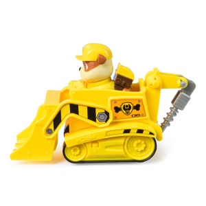 PATRULA CATELUSILOR SET VEHICUL DE BAZA BULDOZER SI FIGURINA RUBBLE - Img 8
