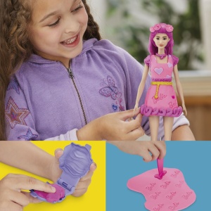 PLAY DOH BARBIE SET PLASTELINA INIMIOARE SI PAR - Img 4