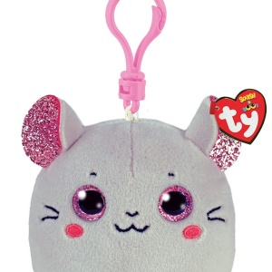 PLUS BRELOC TY 8.5CM SQUISHY BEANIES SORICEL CATNIP