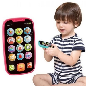PRIMUL MEU TELEFON SMART ROZ CU MUZICA SI LUMINI - Img 3