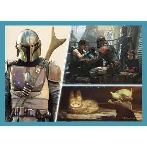 PUZZLE 4IN1 MANDALORIAN SI LUMEA LUI - Img 5