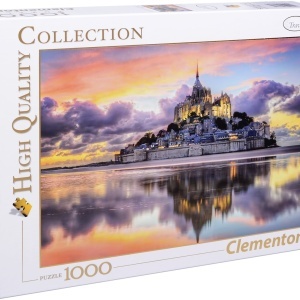 Puzzle Clementoni, Mont Saint-Michel, 1000 piese