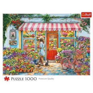 PUZZLE TREFL 1000 MAGAZIN DE FLORI - Img 3