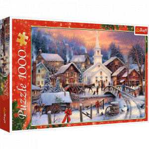 Puzzle Trefl 1000 piese- Sarbatoarea de Craciun