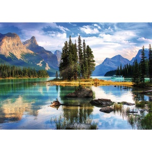 PUZZLE TREFL 1000 PREMIUM PLUS PHOTO ODYSSEY INSULA SPIRITULUI CANADA - Img 2