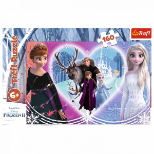 Puzzle Trefl 160piese - Frozen2 Momente Vesele - Img 2