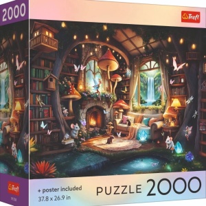 PUZZLE TREFL 2000 COLECTIA SUA CASUTA DIN BASM CU POSTER INCLUS