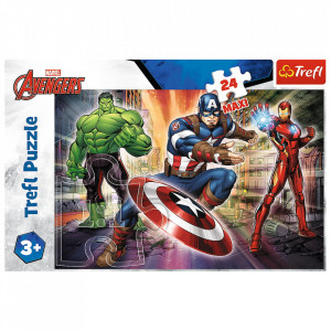 Puzzle Trefl 24 Maxi - Eroi Avengers - Img 3