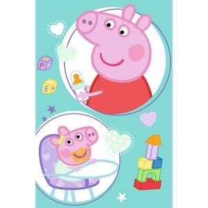 PUZZLE TREFL 30 PREMIUM PLUS KIDS PEPPA PIG ARE UN PLAN PLUS POSTER - Img 3