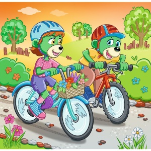 PUZZLE TREFL 3IN1 INTALNIREA FAMILIEI TREFELIK - Img 2