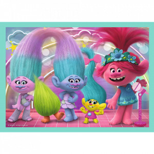 Puzzle Trefl 4 in 1, Trolls World Tour - Img 3