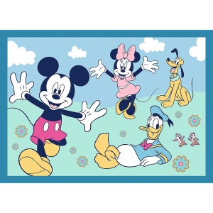 PUZZLE TREFL 4IN1 CURIOZITATI DESPRE MICKEY MOUSE - Img 5