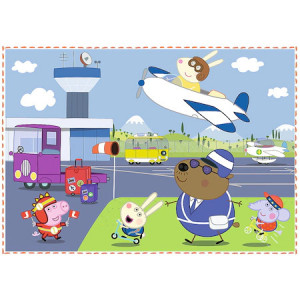 Puzzle Trefl 4in1 - Peppa Pig - Img 4