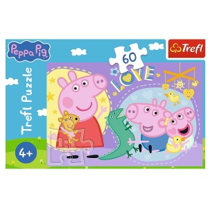PUZZLE TREFL 60 PEPPA PIG PURCELUSUL FERICIT PEPPA - Img 3