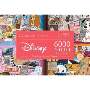 PUZZLE TREFL 6000 MAREA CARTEA A LUI DISNEY CU POSTER INCLUS - Img 6