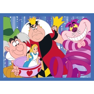 PUZZLE TREFL DISNEY 4IN1 MINUNATA LUME DISNEY - Img 5