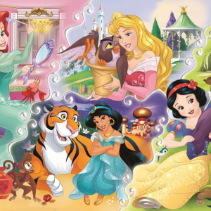 Puzzle Trefl, Disney Princess, Printese cu prieteni, 160 piese - Img 2