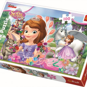 Puzzle Trefl, Disney Sofia, Aventura la castel, 100 piese - Img 3