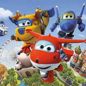 Puzzle Trefl, Super Wings, Zbor in jurul lumii, 60 piese - Img 2