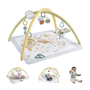 Salteluta de gimnastica Fisher Price, 57x40.5x7.5cm, unisex, pentru nou-nascuti  - Img 12